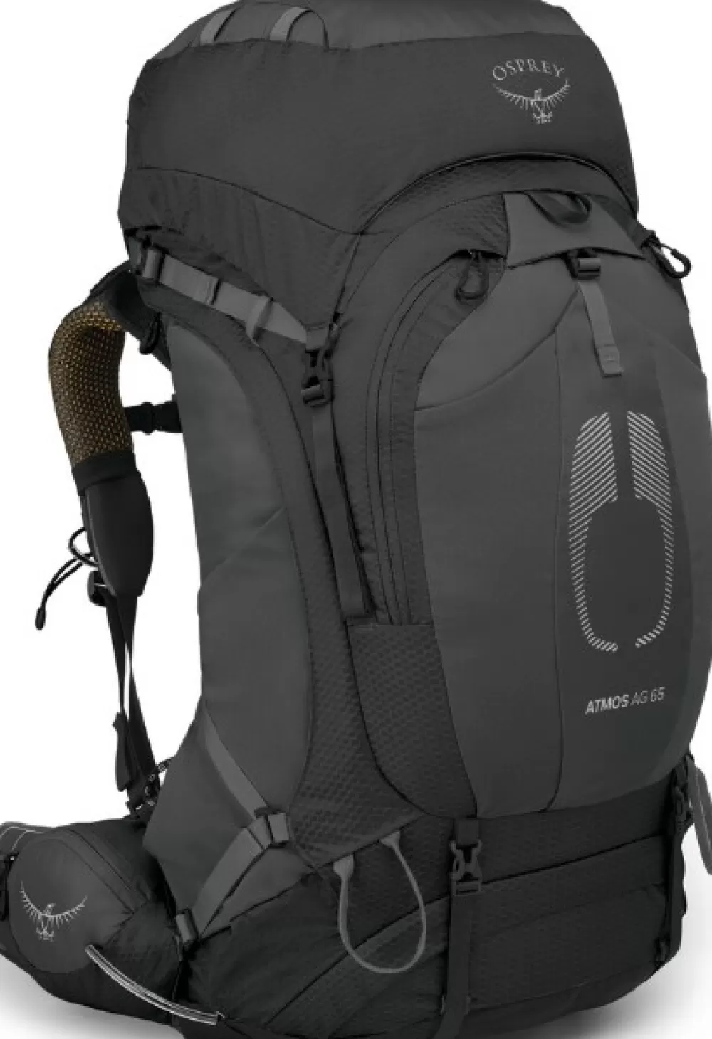 Osprey 50 - 75 Litraa> Atmos Ag 65 Rinkka, Musta