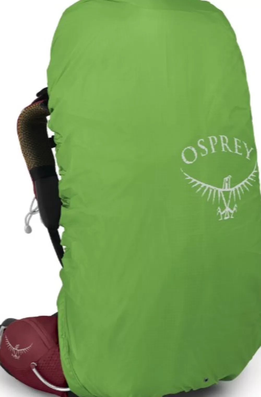 Osprey 50 - 75 Litraa> Aura Ag 50 Naisten Rinkka, Berry Sorbet Red