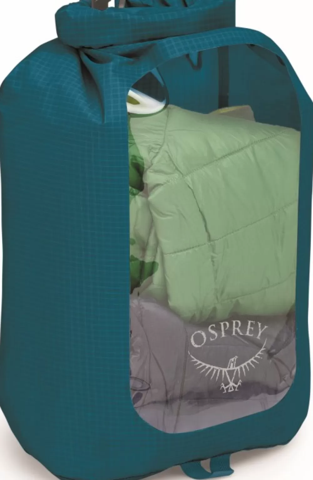 Osprey Suojapussit Ja Kotelot> Dry Sack Window Kuivapussi, 12 L, Petrooli