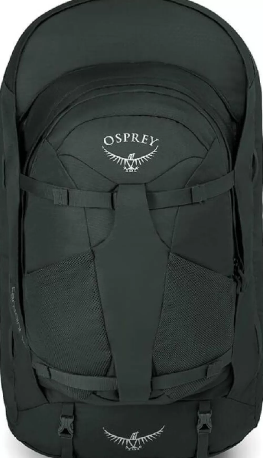 Osprey 50 - 75 Litraa> Farpoint 70 Matkailurinkka, Musta