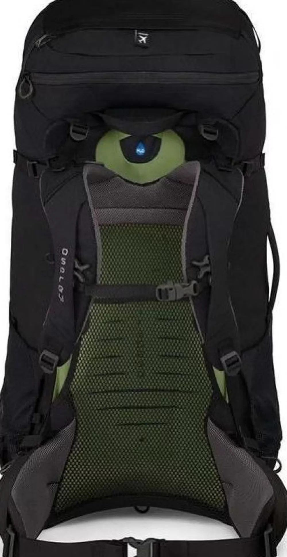 Osprey Yli 75 Litraa> Farpoint Trek Rinkka 75L, Musta