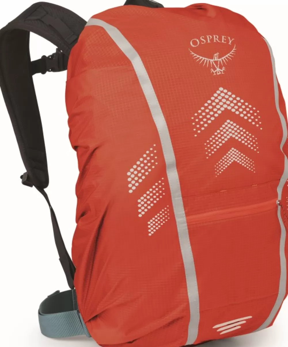 Osprey Reppujen Ja Laukkujen Tarvikkeet> Hi-Vis Commuter Raincover S Sadesuoja, 20 - 35 L, Punaoranssi