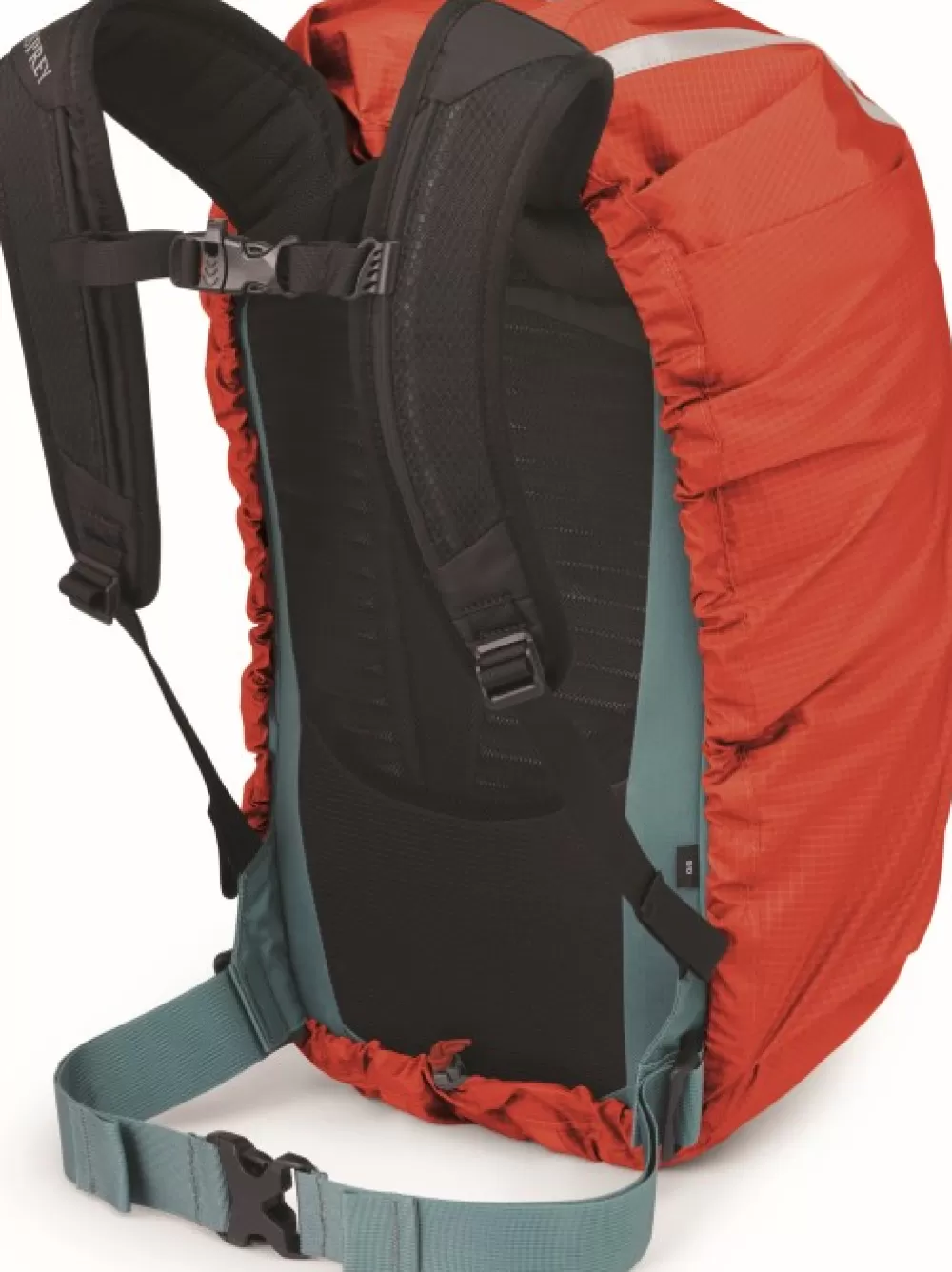 Osprey Reppujen Ja Laukkujen Tarvikkeet> Hi-Vis Commuter Raincover S Sadesuoja, 20 - 35 L, Punaoranssi