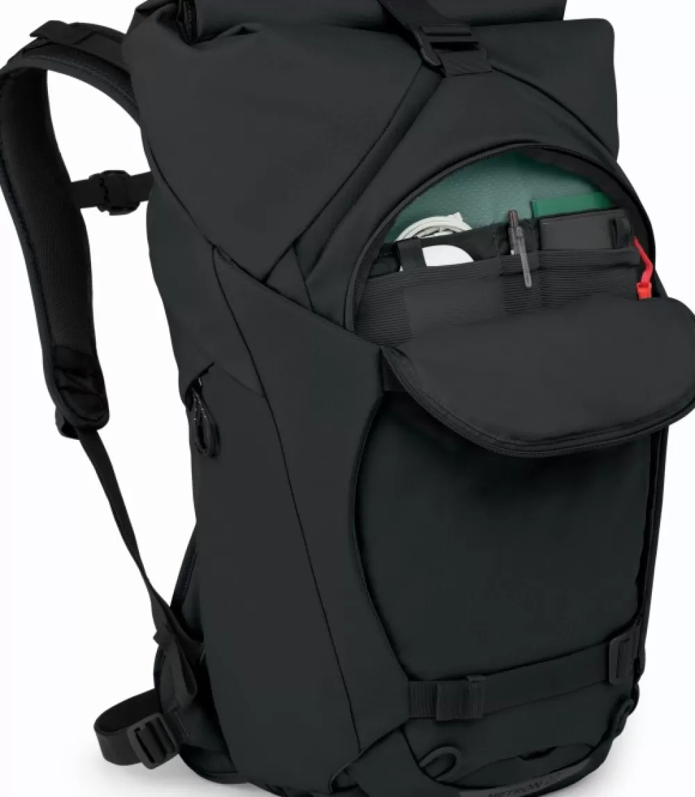 Osprey 25 - 50 Litraa> Metron Roll Top Pack Reppu, Musta