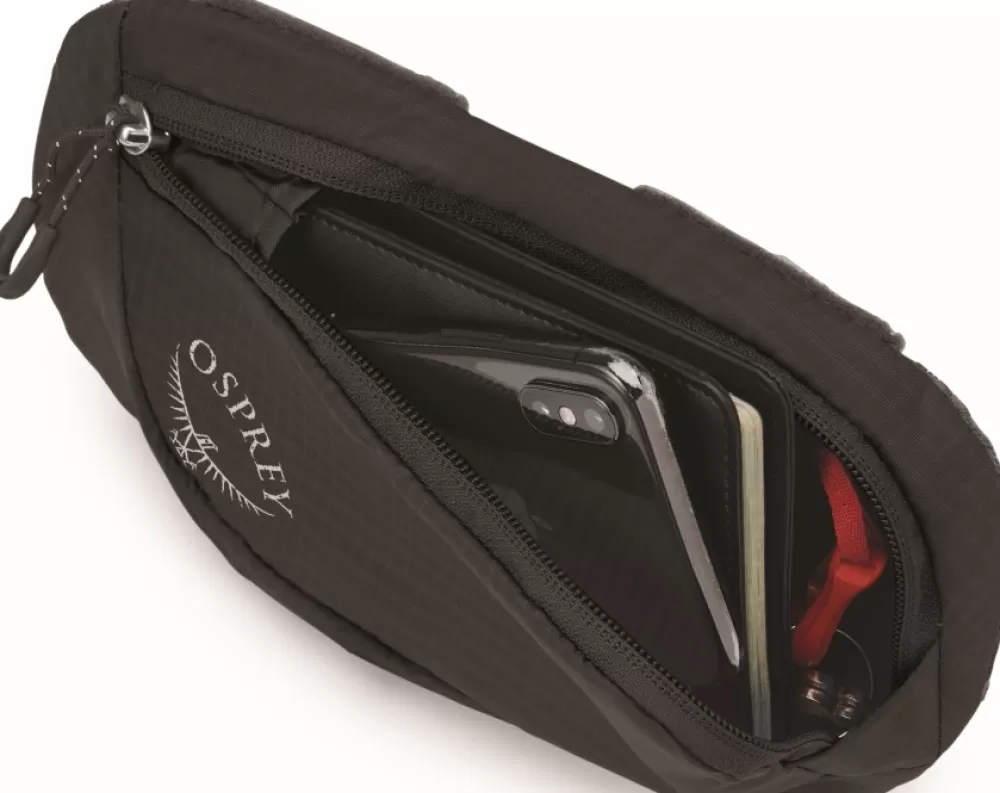 Osprey Suojapussit Ja Kotelot> Pack Pocket Zippered Lisatasku, Musta