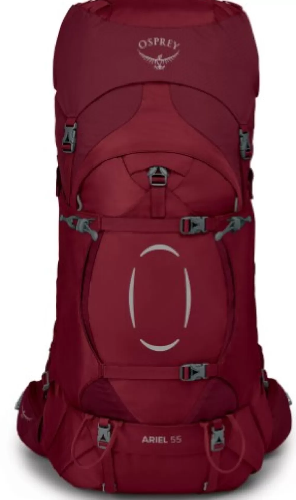 Osprey 50 - 75 Litraa> W'S Ariel 55 Claret Red