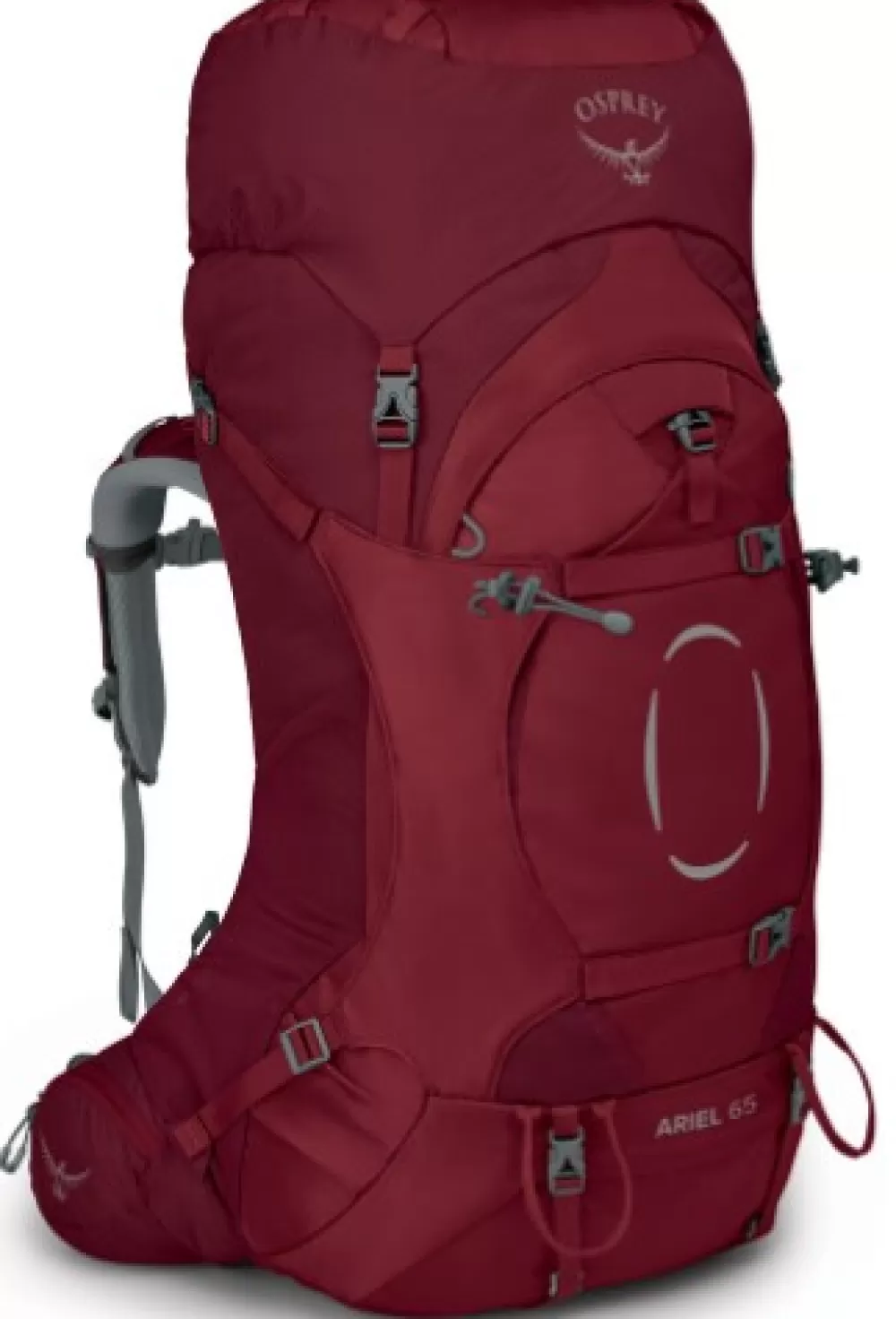 Osprey 50 - 75 Litraa> W'S Ariel 65 Claret Red