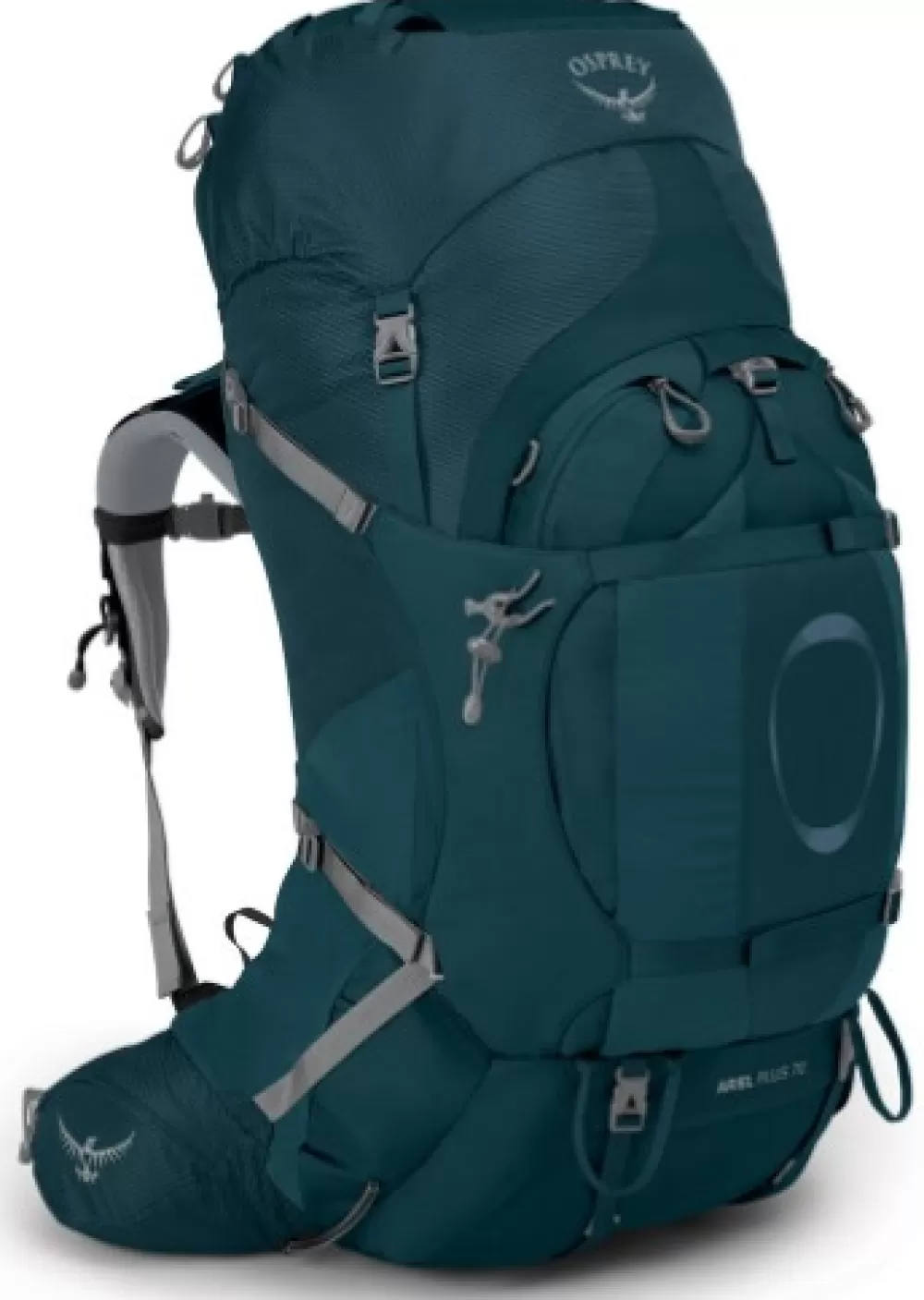 Osprey 50 - 75 Litraa> W'S Ariel Plus 70 Night Jungle Blue