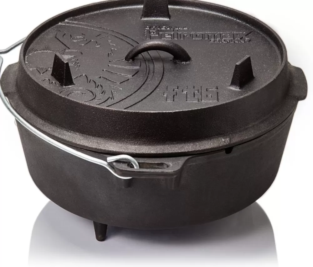 Keittoastiat Ja Kahvipannut | Petromax Dutch Oven Valurautapata, 6,1 Litraa, Ft6