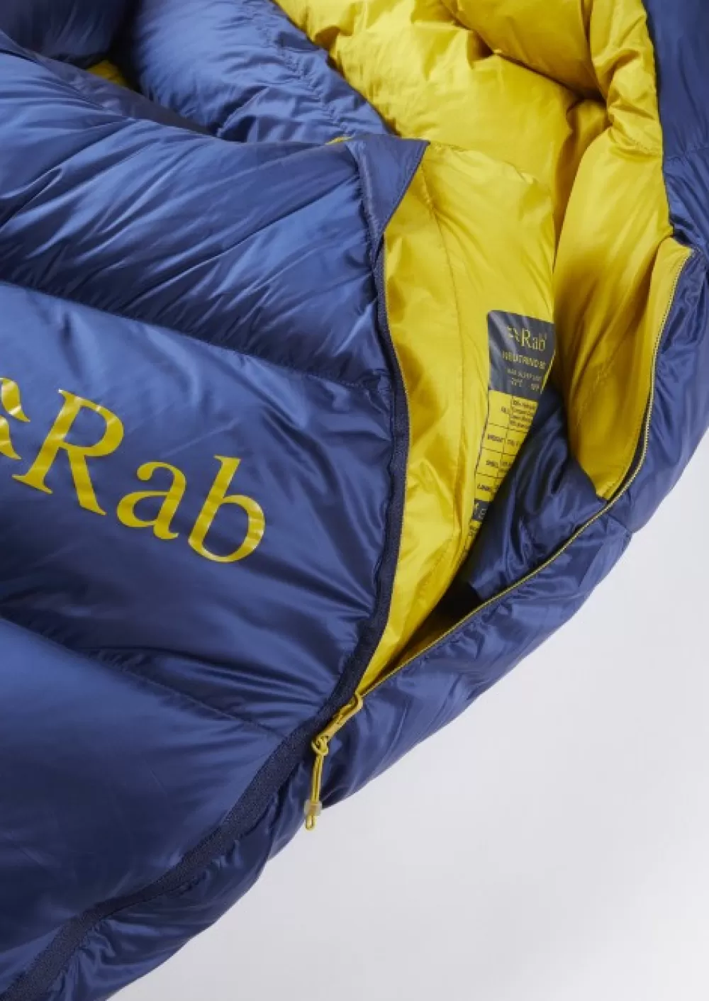 Syys- Ja Talvimakuupussit | Rab Equipment Rab Neutrino 800 Left Zip -22°C Untuvamakuupussi, Regular, Nightfall Blue Unisex
