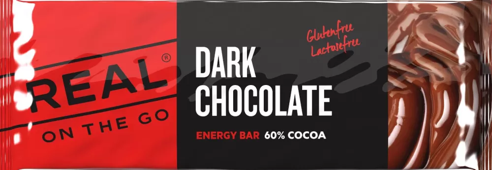 Retkiruoat | REAL On The Go Energy Chocolate Energiapatukka, 50 G