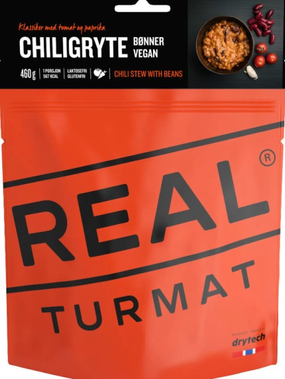 Retkiruoat | REAL Turmat Vegaaninen Chilipata