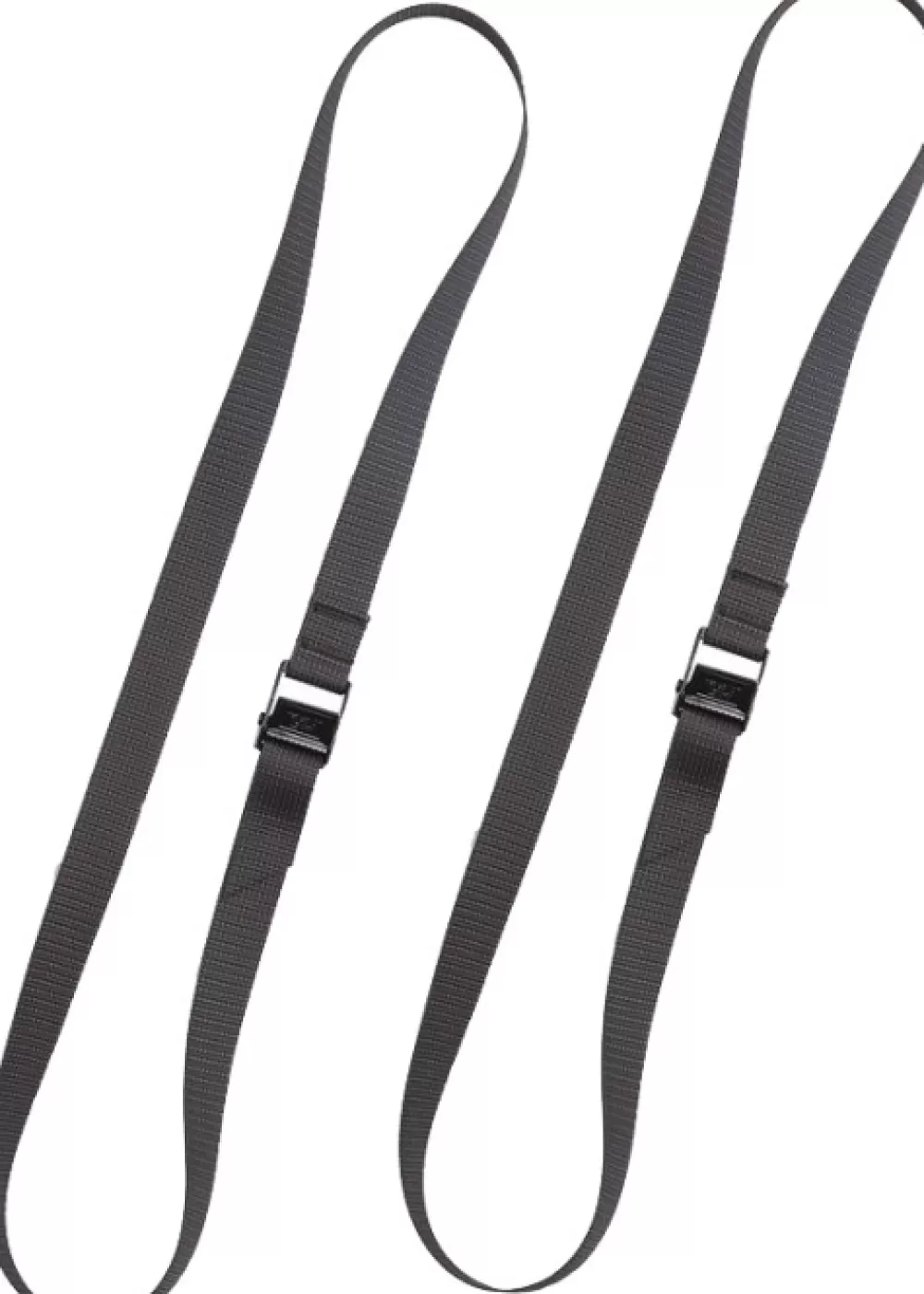 Savotta Reppujen Ja Laukkujen Tarvikkeet> Pack Straps Cam Buckle 120 Cm Pakkaushihnat 2 Kpl, Musta