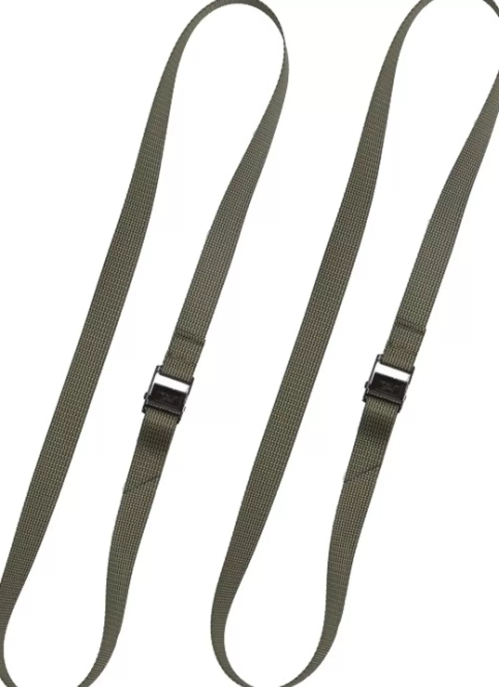 Savotta Reppujen Ja Laukkujen Tarvikkeet> Pack Straps Cam Buckle 120 Cm Pakkaushihnat 2 Kpl, Vihrea