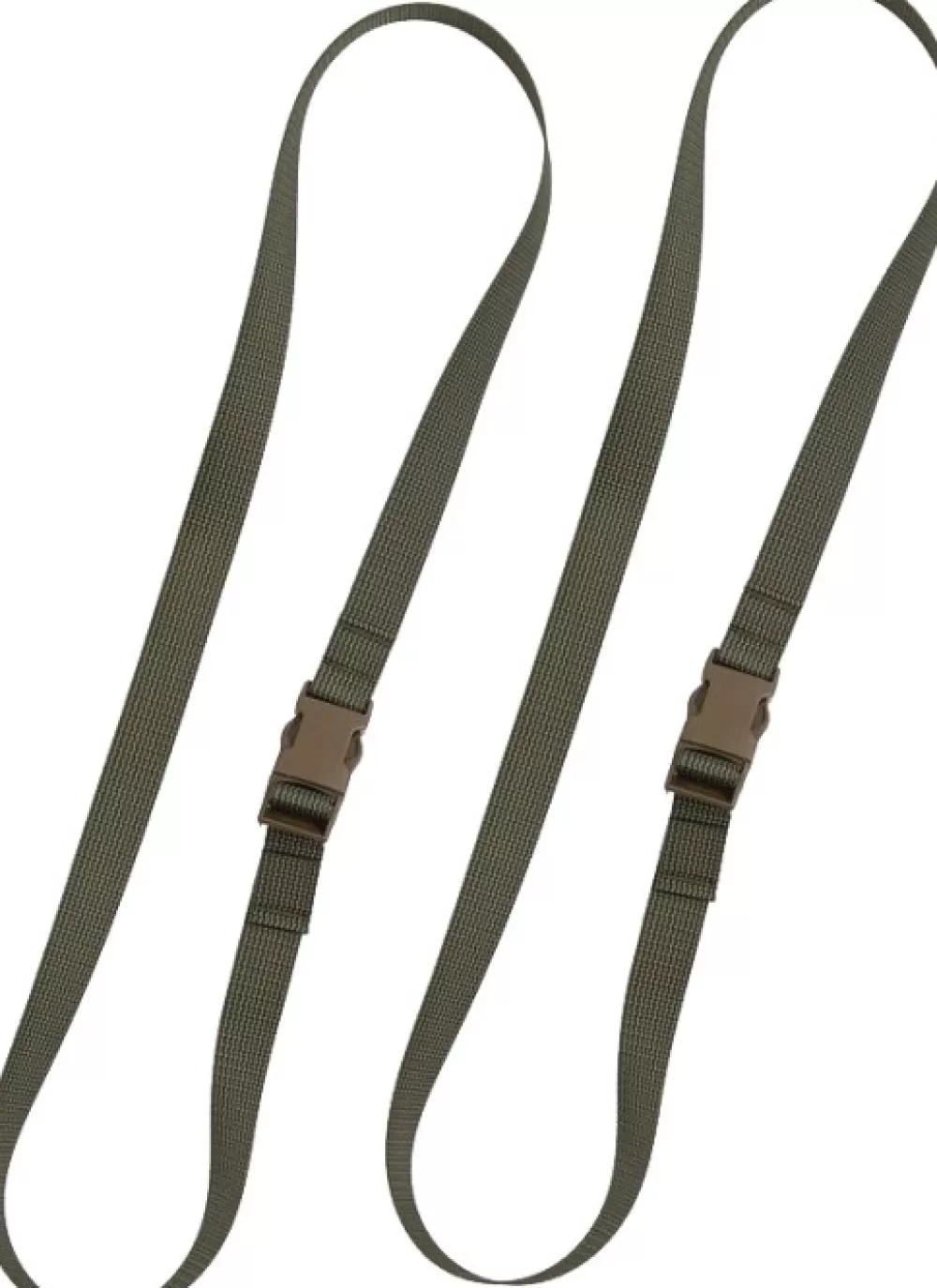 Savotta Reppujen Ja Laukkujen Tarvikkeet> Pack Straps Sr Buckle 120 Cm Pakkaussoljet 2 Kpl, Vihrea