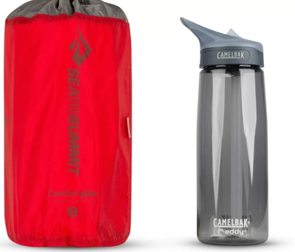 Makuualustat Alle -10 Asteeseen | Sea to Summit Aircell Mat Comfort Plus Insulated Regular -11°C Red Pump New