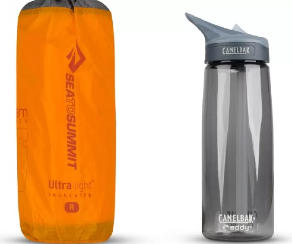 Makuualustat -10 - 0 Asteeseen | Sea to Summit Aircell Mat Ultralight Insulated Regular -5°C Orange Pump