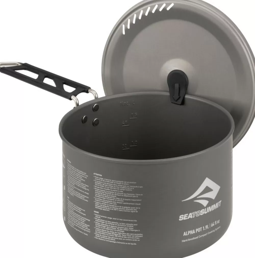 Keittoastiat Ja Kahvipannut | Sea to Summit Alpha Pot Kestava Ja Kevyt Kattila, 1,9 L