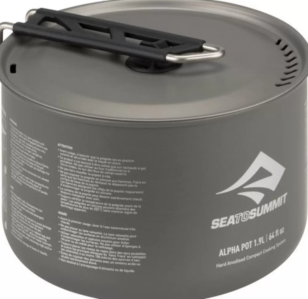 Keittoastiat Ja Kahvipannut | Sea to Summit Alpha Pot Kestava Ja Kevyt Kattila, 1,9 L