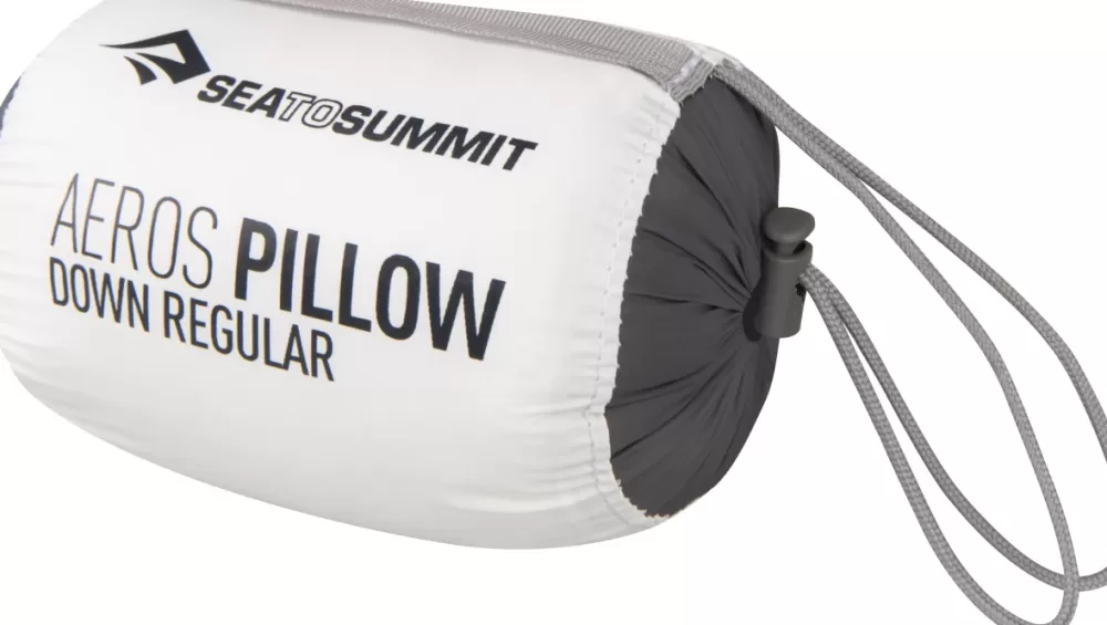 Makuupussilakanat, Peitot Ja Retkityynyt | Sea to Summit Pillow Aeros Down Taytettava Untuvatyyny, Regular, Harmaa