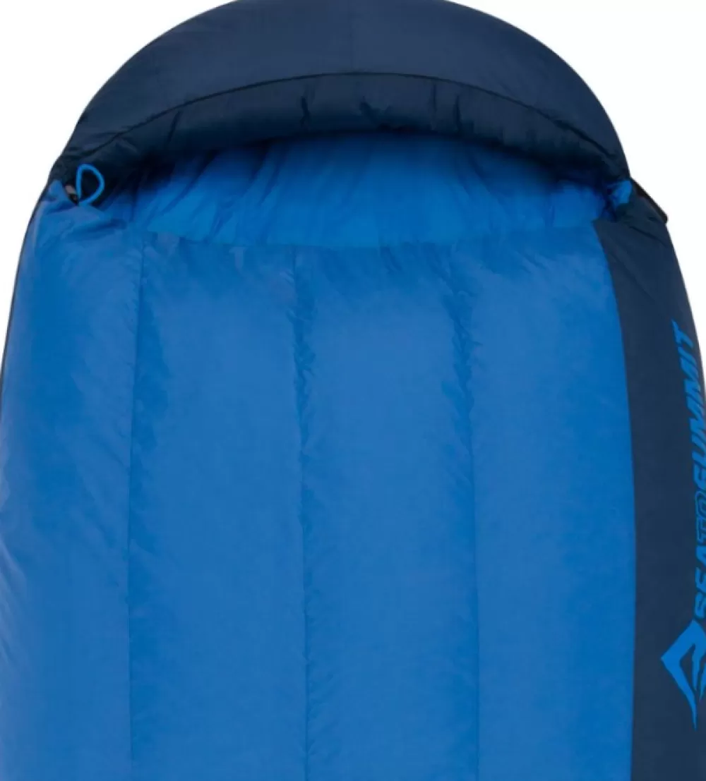 Kolmen Vuodenajan Makuupussit | Sea to Summit Sleepbag Down Trek Tki -1°C Regular Wide Blue Unisex