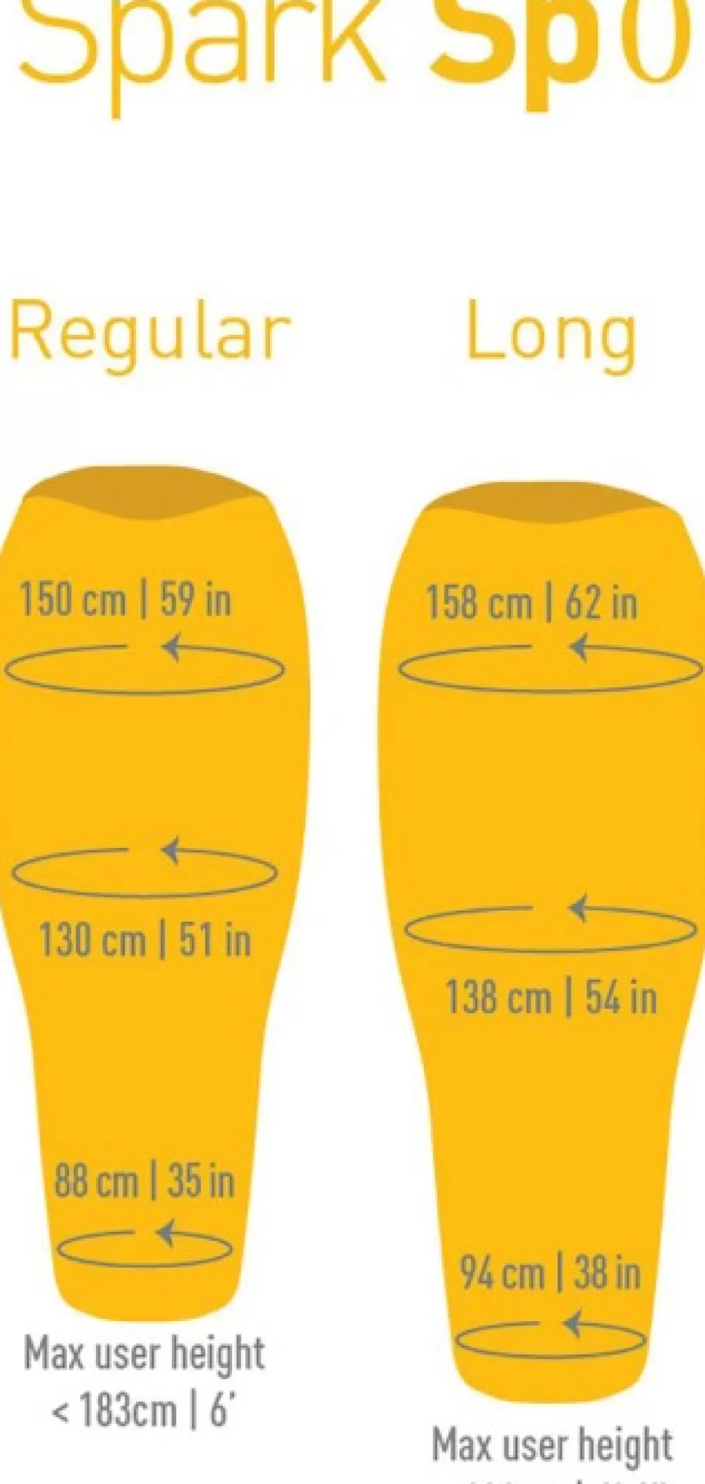 Kevät- Ja Kesämakuupussit | Sea to Summit Sleeping Bag Down Spark Sp0 9°C Long Unisex