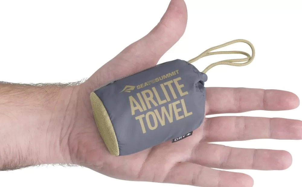 Pyyhkeet Ja Hygieniatarvikkeet | Sea to Summit Towel Airlite Small 80X40Cm Outback Minimalistinen Pyyhe, Harmaaruskea