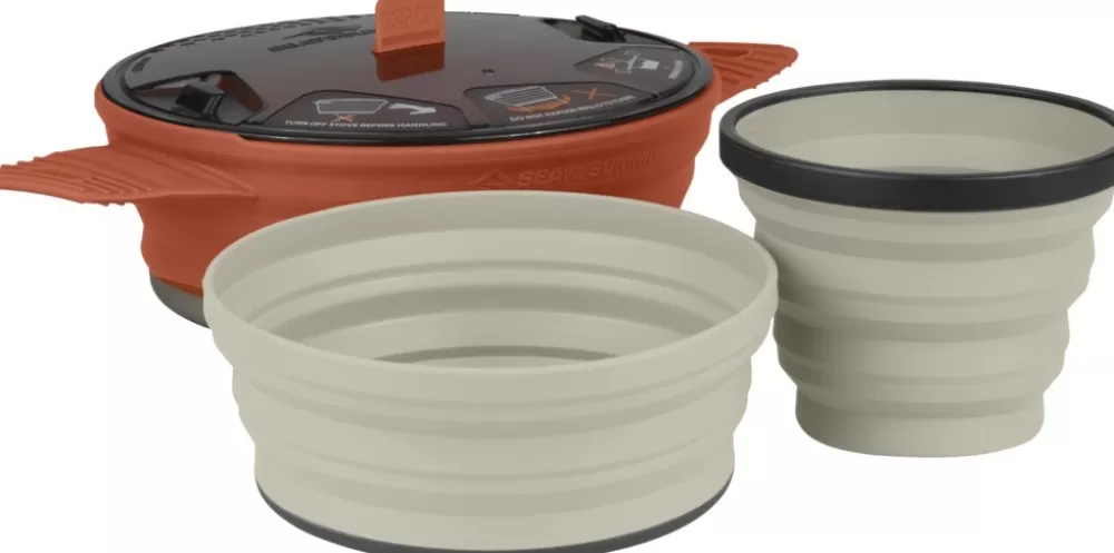 Keittoastiat Ja Kahvipannut | Sea to Summit X-Set 21 Retkisetti Yhdelle (Kattila, Kulho, Muki)