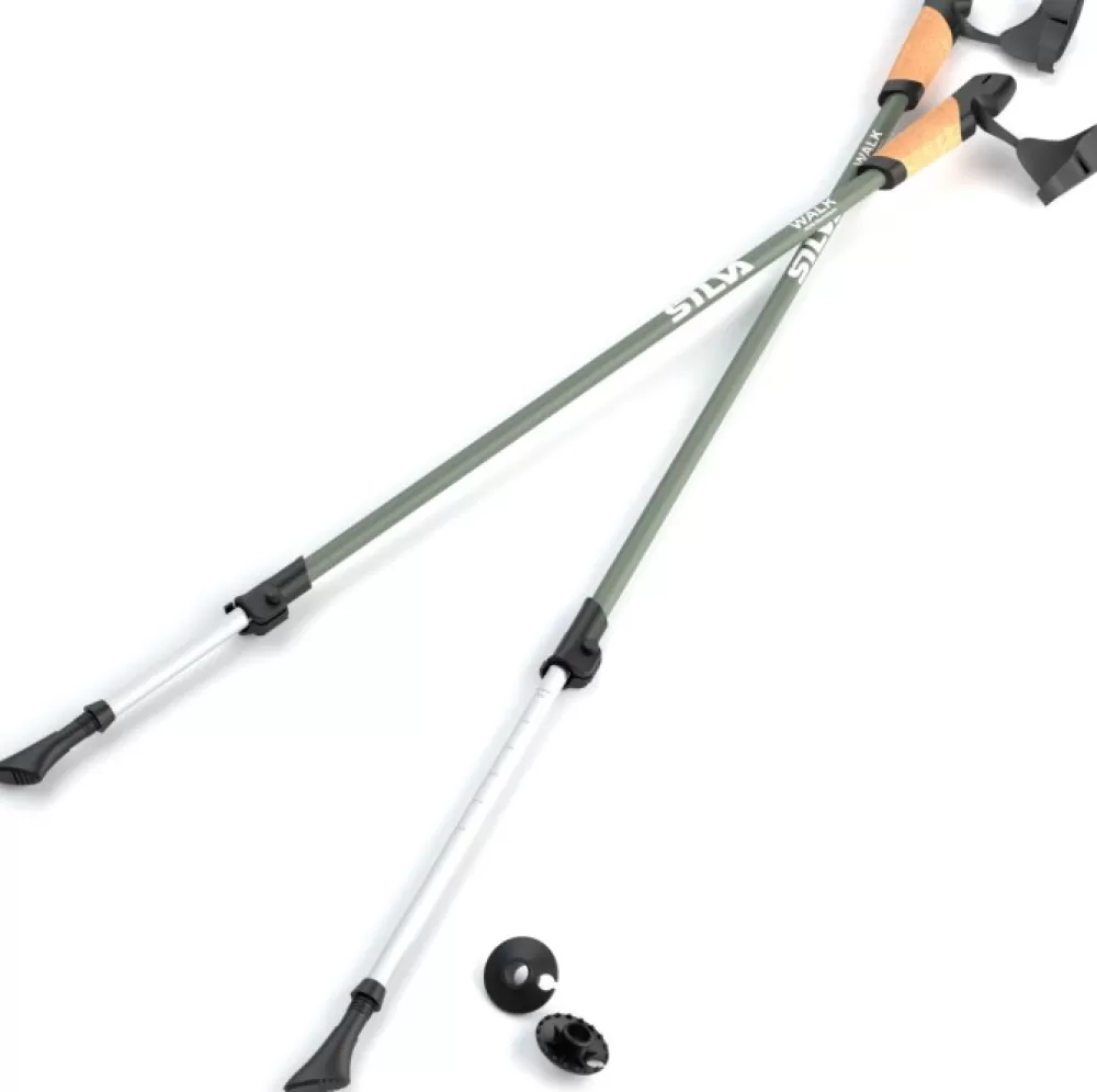 Hiihto- Ja Vaellussauvat | Silva Walking Poles Aluminum Cork Alumiiniset Vaellussauvat