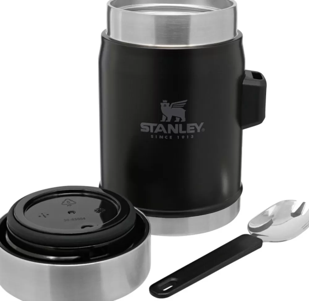 Ruokatermokset | Stanley The Legendary Food Jar + Spork 0.4L Matte Black
