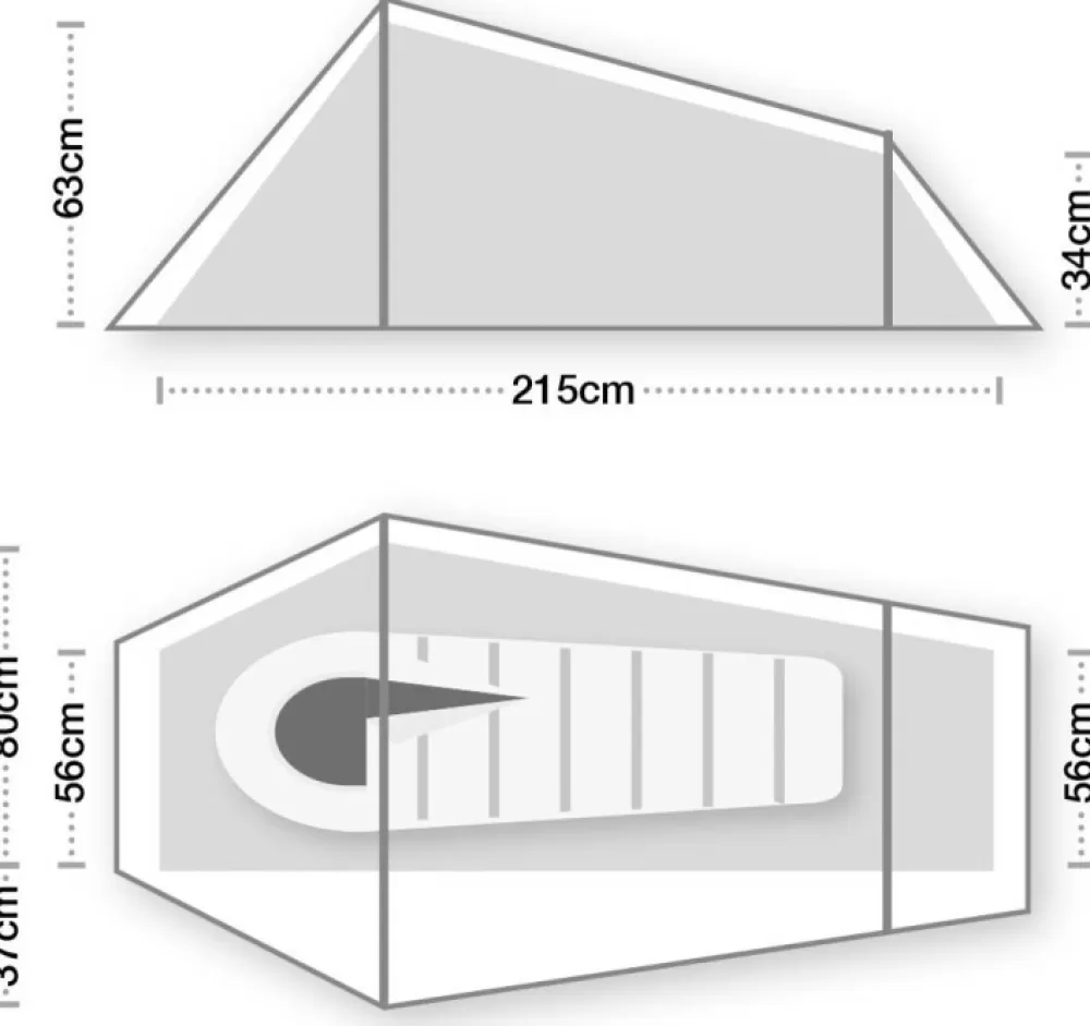 Teltat | Terra Nova Coshee Micro Teltta 1 Hengelle