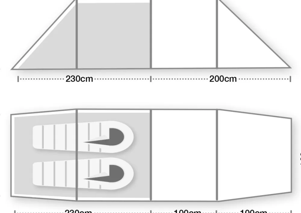 Teltat | Terra Nova Hoolie Compact 2 Etc Teltta Kahdelle Hengelle