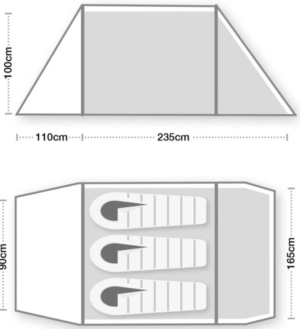 Teltat | Terra Nova Hoolie Compact 3 Teltta