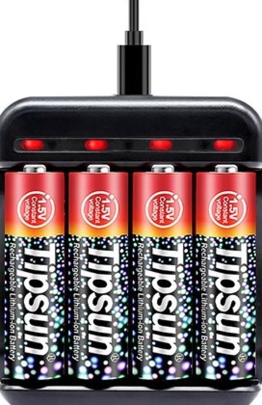 Paristot, Laturit Ja Vara-Akut | Tipsun 1.5V Aa Ladattava Akkupaketti, Lithium-Ion